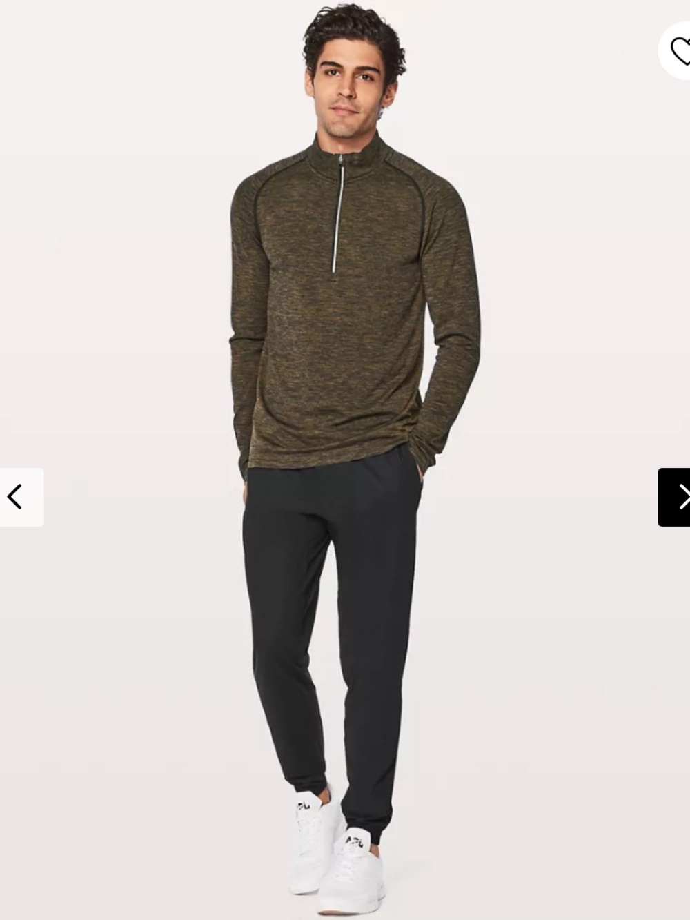 Lululemon Metal Vent Tech Half Zip